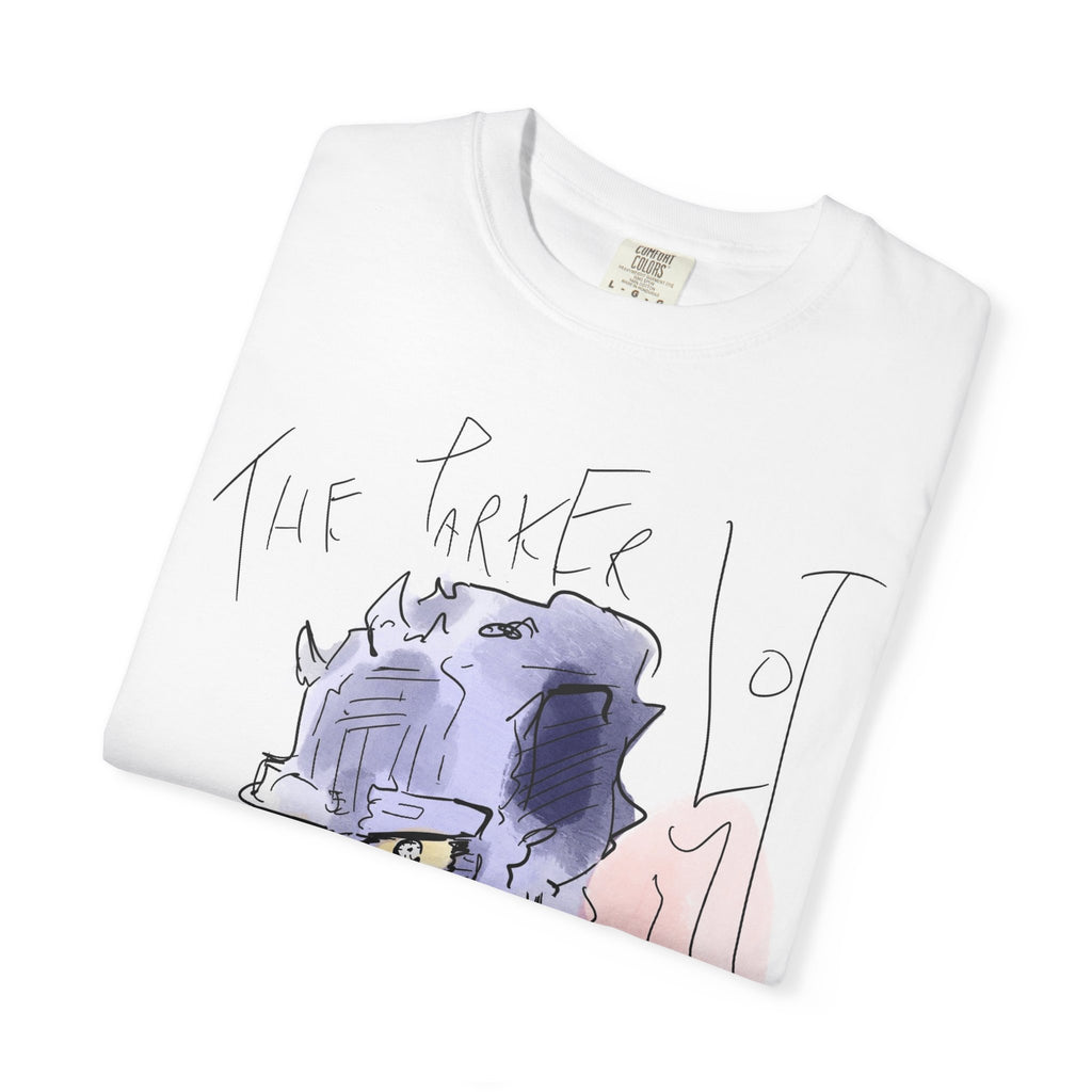 Purple skull tee