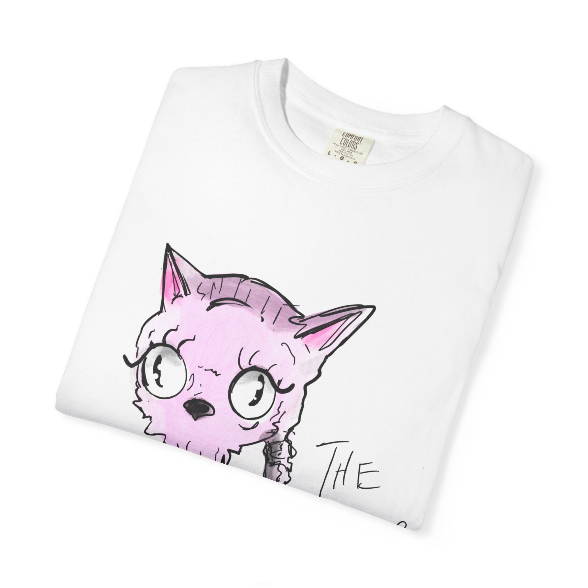 Pink Kitty Skull tee